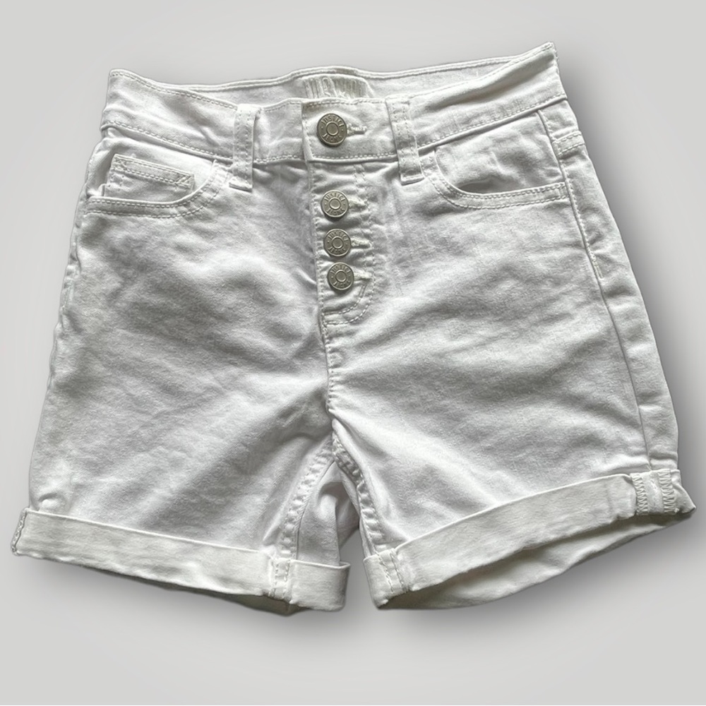 ๐ข5/$25 Justice Button Fly Jean Shorts 12 slim - Picture 7 of 14